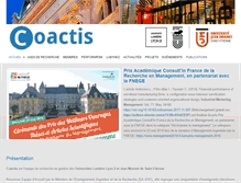 Tablet Screenshot of coactis.org