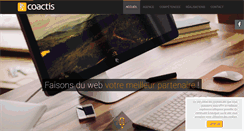 Desktop Screenshot of coactis.fr