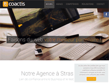 Tablet Screenshot of coactis.fr